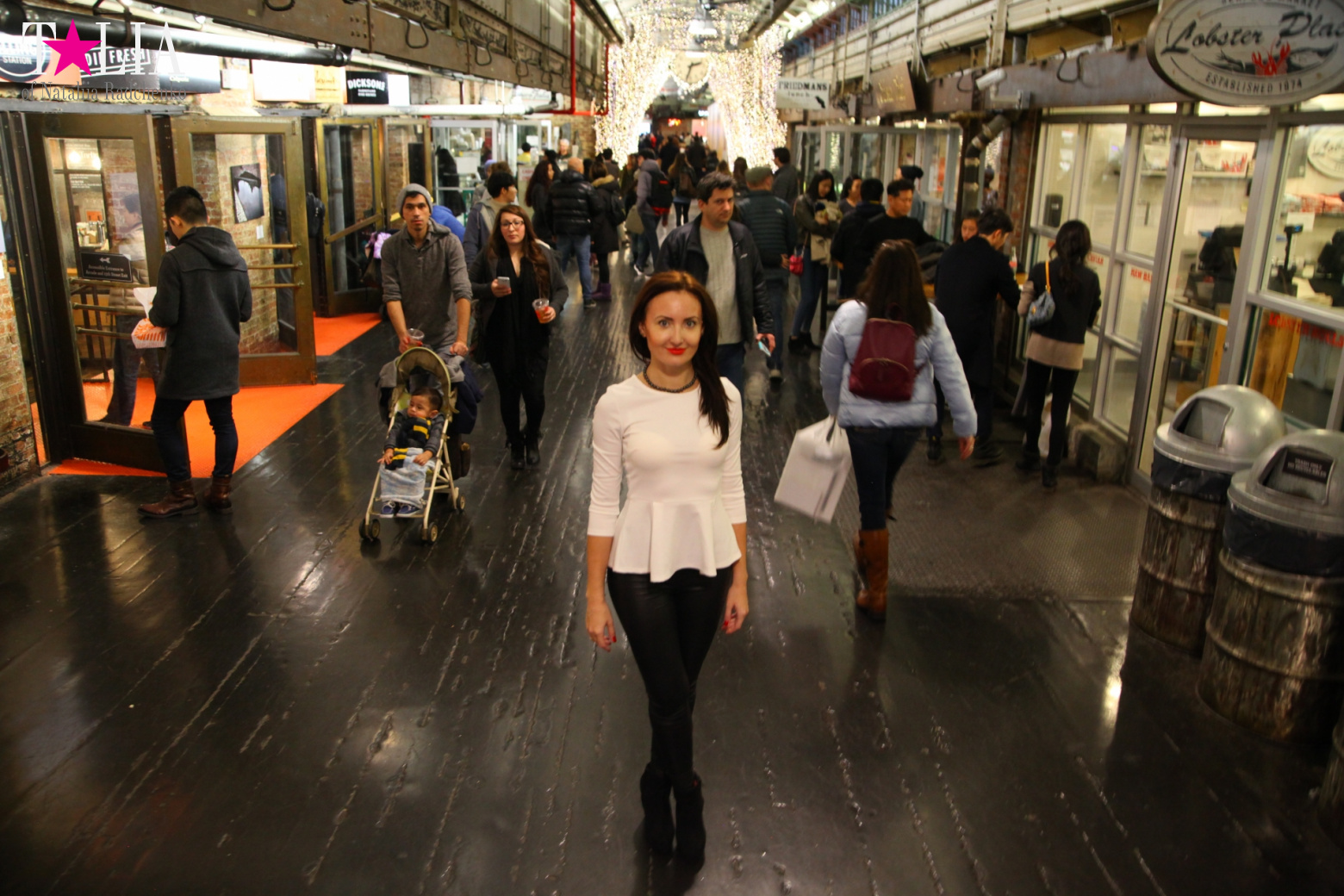 Our Thanksgiving day 2016 in Chelsea Market of New York City